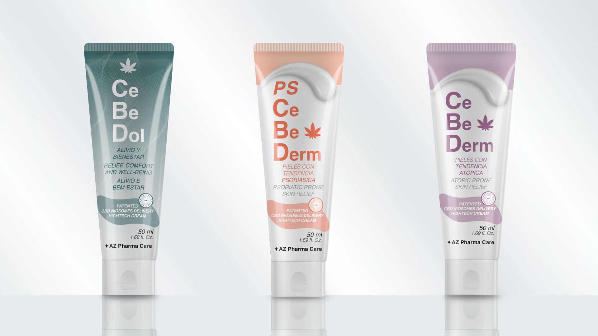 Los mejores productos con CBD: CeBeDol, CeBeDerm PS, CeBeDerm